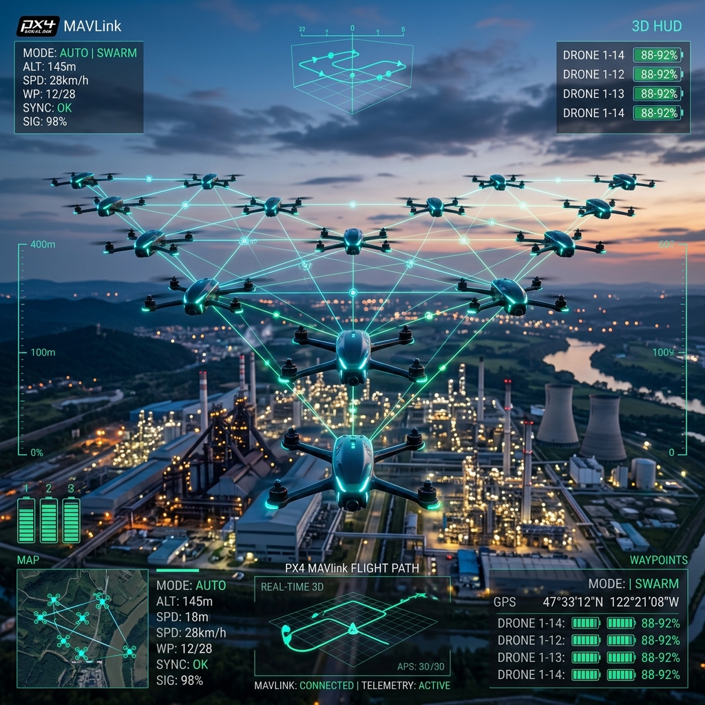 Swarm Robotics & Autonomous Drone Fleets Course